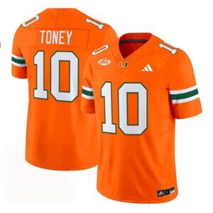 You May Select Mens Youths Malachi Toney Vapor Jersey Stitched Orange